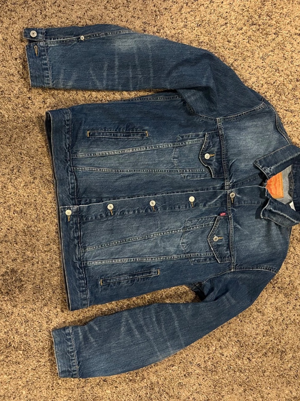 Levi’s Denim Trucker Jacket 70589 XL EXCELLENT CONDITION!! - Picture 2 of 11